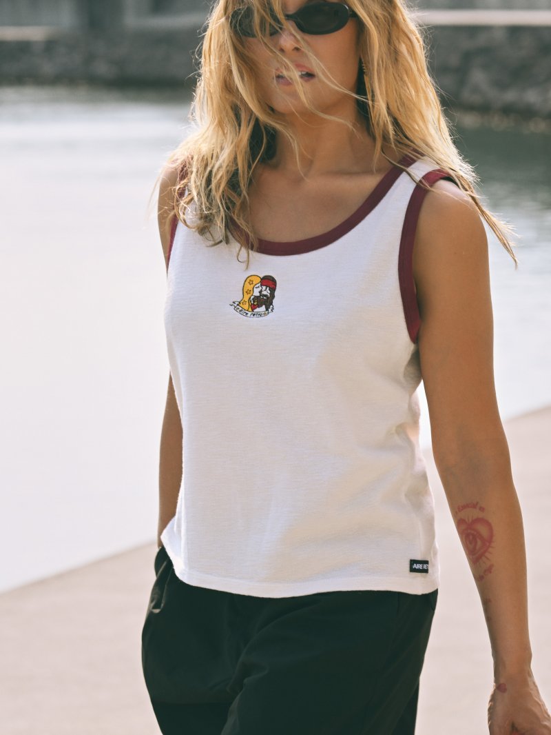 Camiseta de tirantes Amores Platónicos de Aire Retro