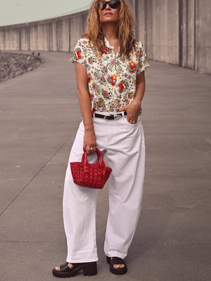 Camisa Agnes de Aire Retro