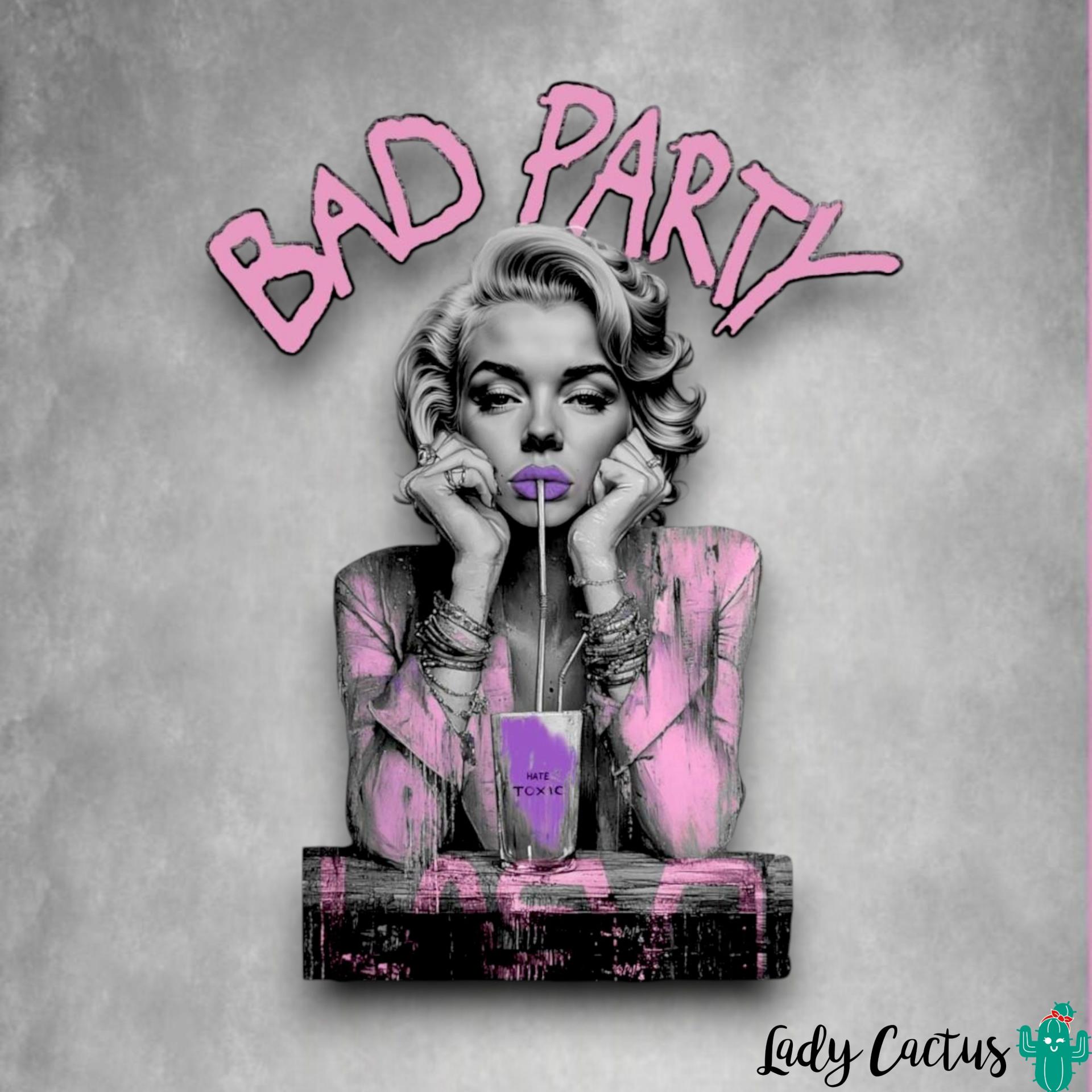 Camiseta Bad Party con diseño español premium para expresión personal