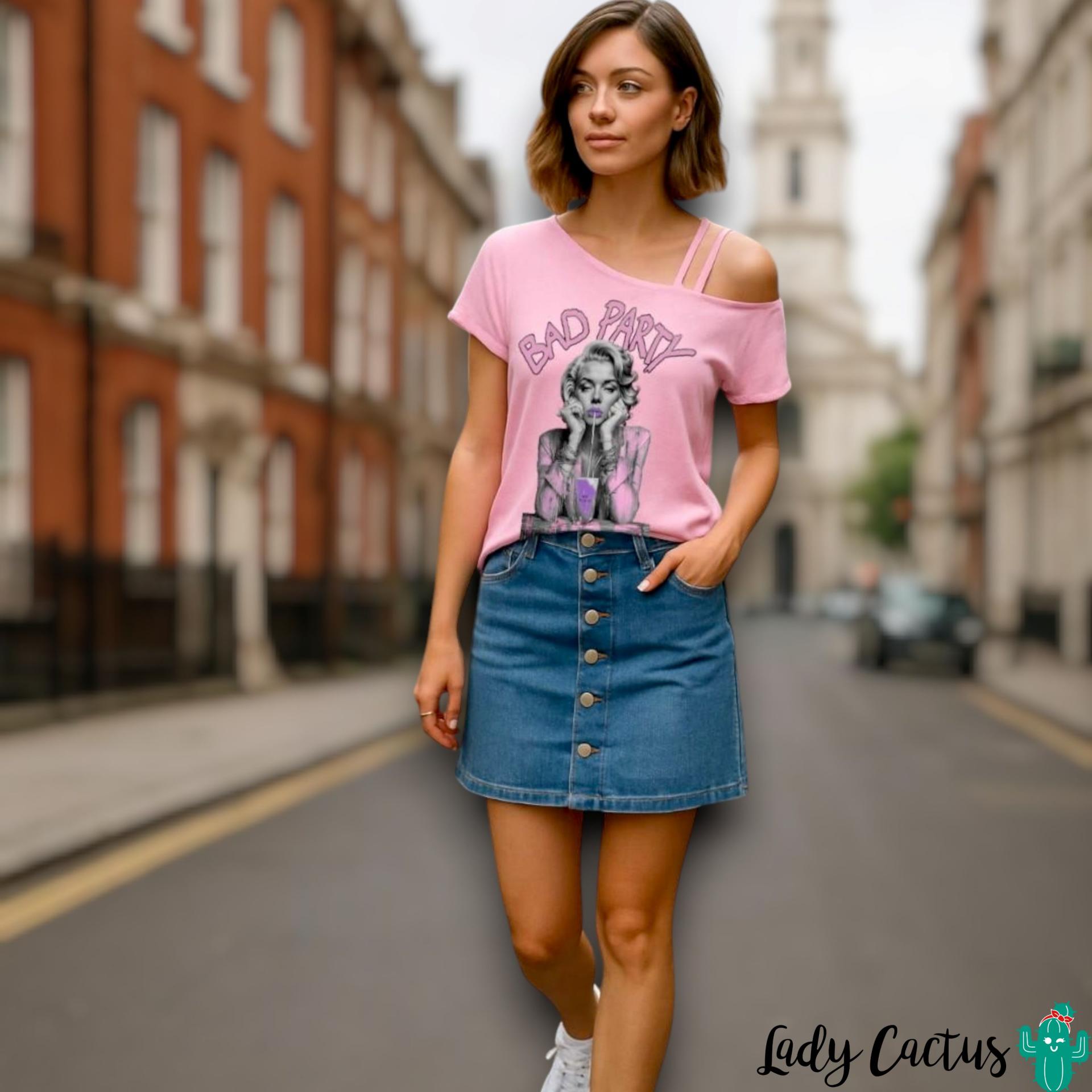 Camiseta Bad Party en edición limitada numerada para autenticidad coleccionable