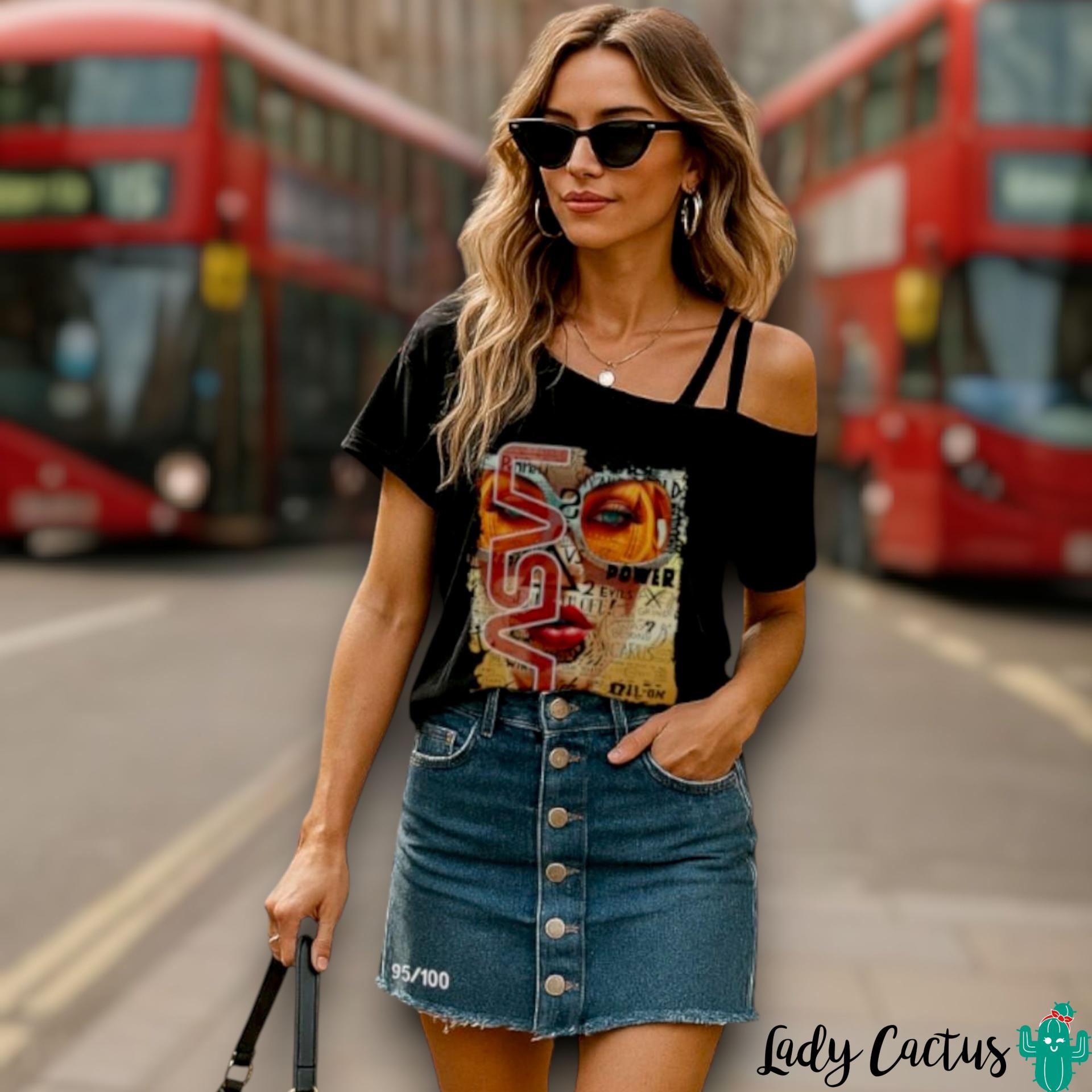 Camiseta Be Water negra de Lasal con bordado delantero y exclusividad numerada