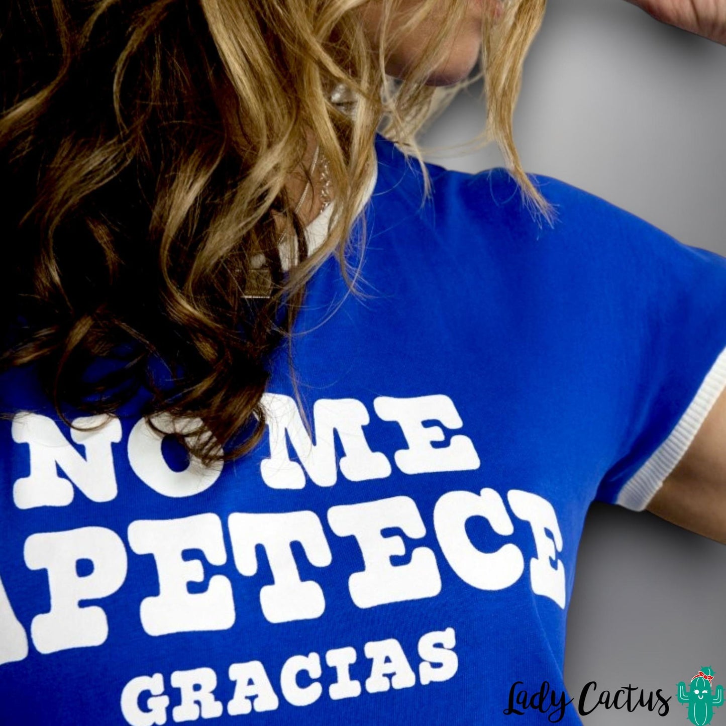 Camiseta Chica No Me Apetece como novedad exclusiva de Aire Retro en Lady Cactus