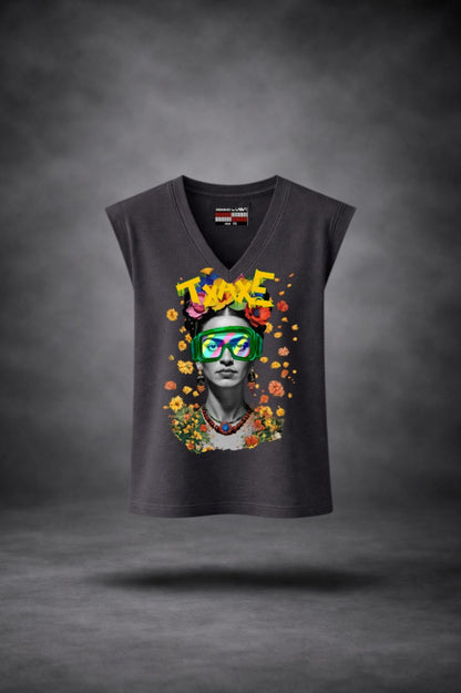 Camiseta Fxaxe gris oscuro de LASAL