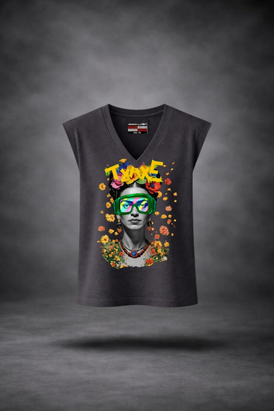 Camiseta Fxaxe gris oscuro de LASAL