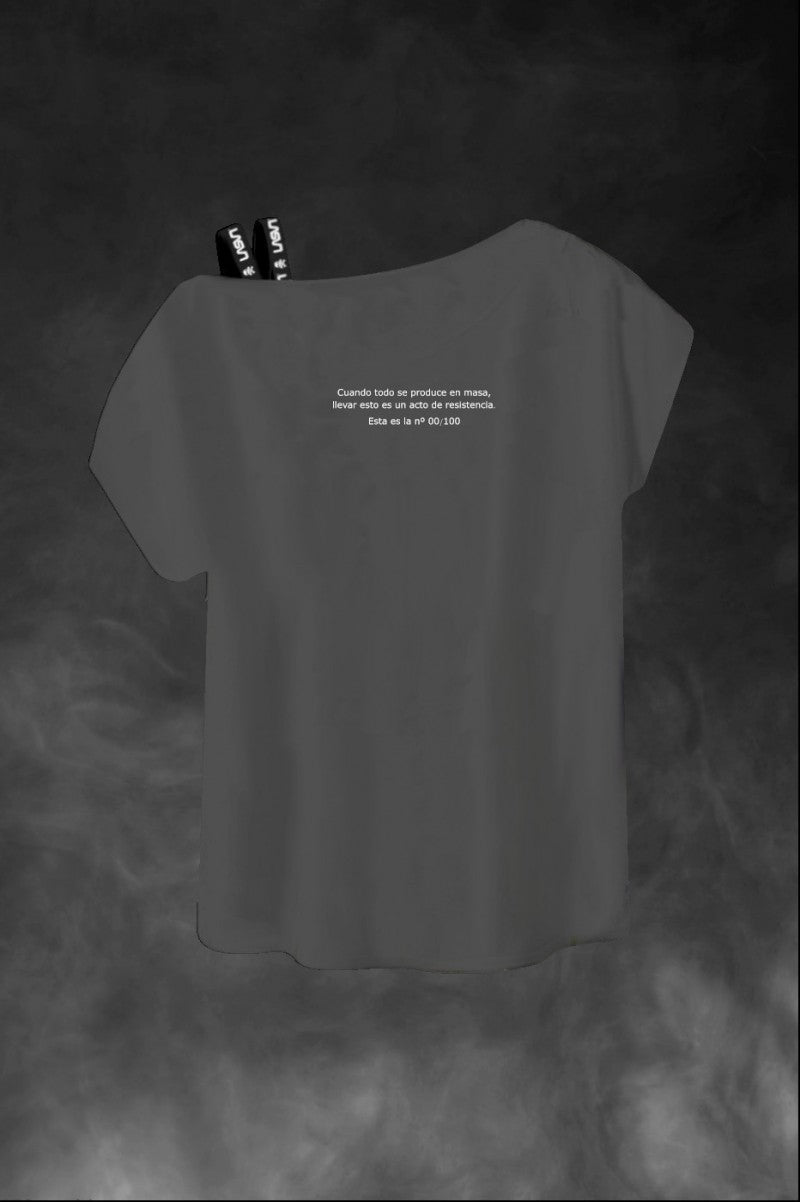 Camiseta MAMA gris de LASAL