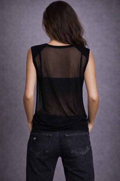 Camiseta Tinta negra de LASAL