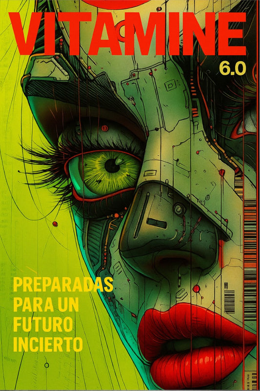 Camiseta Vitamine negra de LASAL