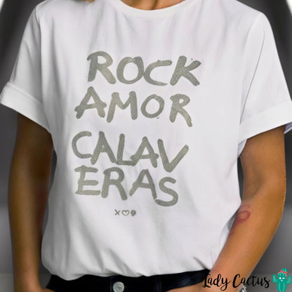 Camiseta con estampado sutil para brillo original