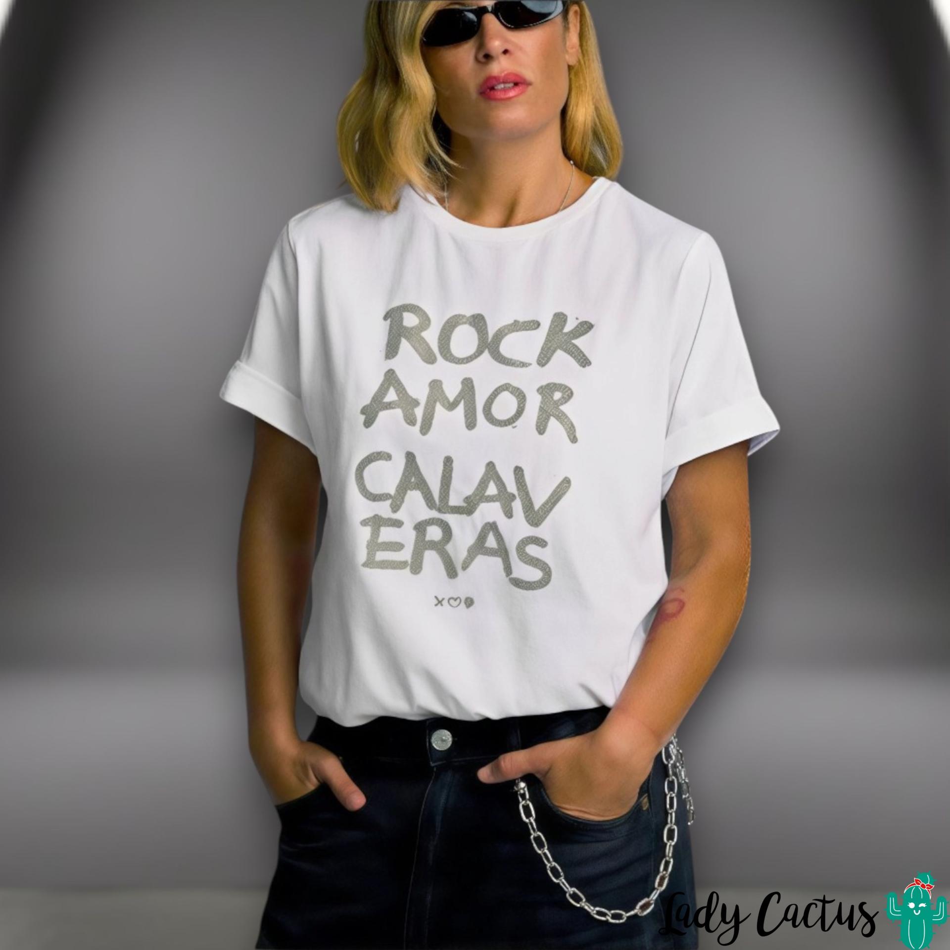 Camiseta Florence Blanca de Aire Retro