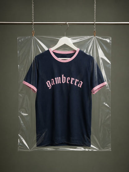Camiseta "Gamberra" azul de Aire Retro