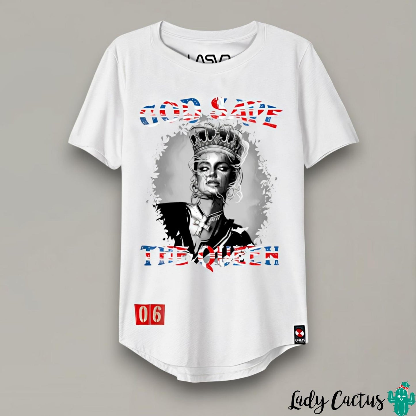 Camiseta Lasal con estampado frontal en cuatricomía para toque premium artesanal