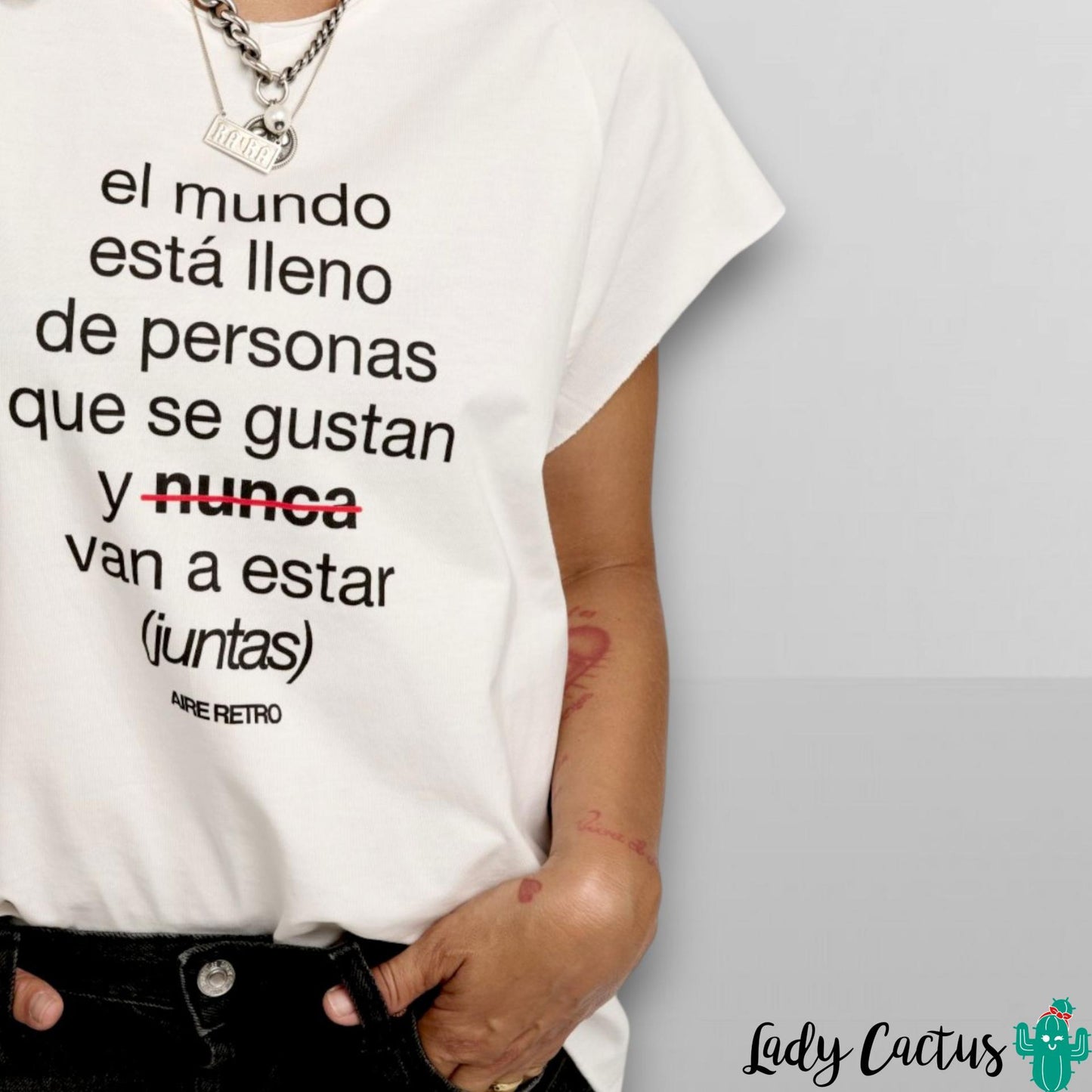 Camiseta Personas en algodón premium de Aire Retro para comodidad urbana