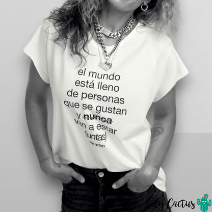 Camiseta Personas en moda urbana con alma Aire Retro en Lady Cactus