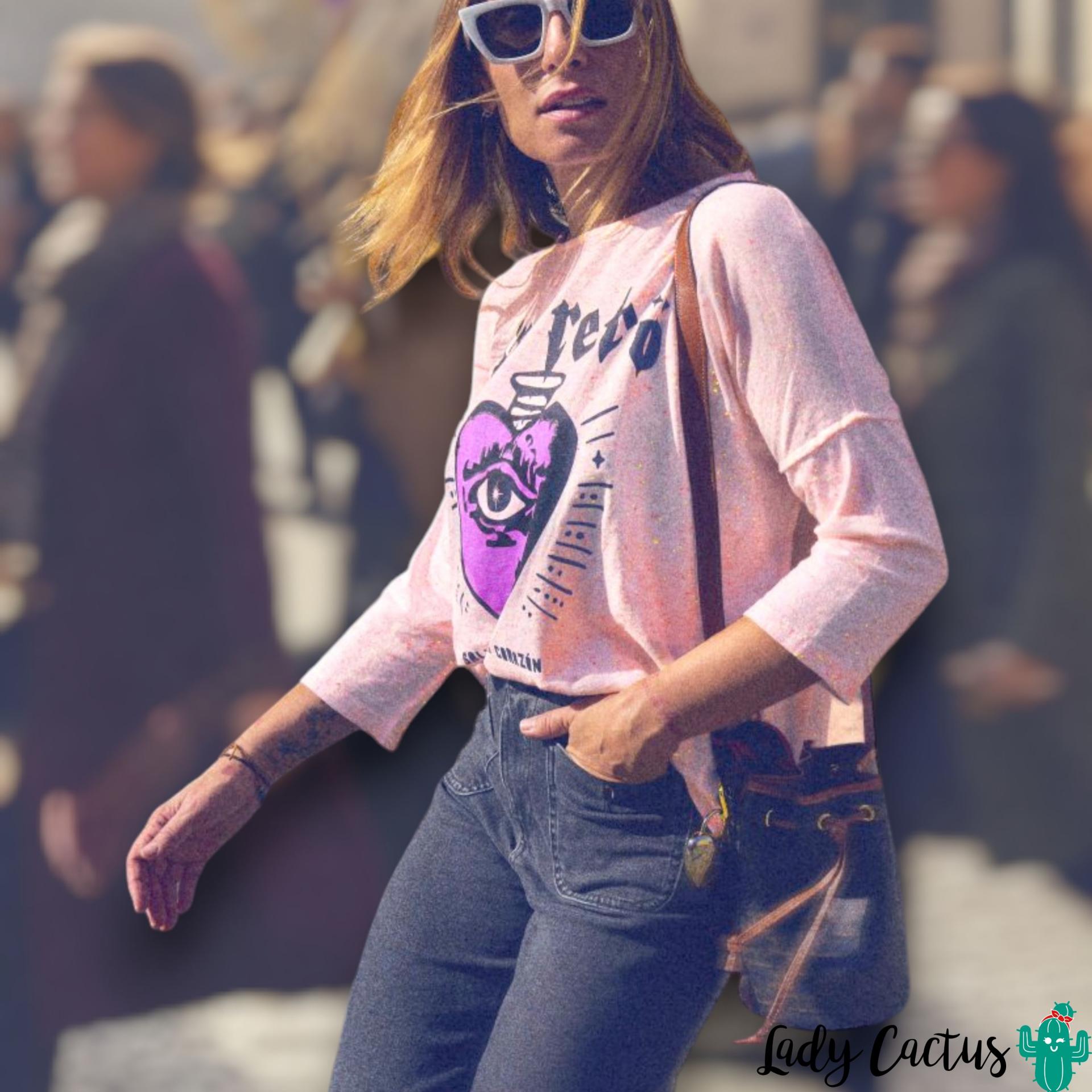 Camiseta Salvaje para looks urbanos rock de Aire Retro