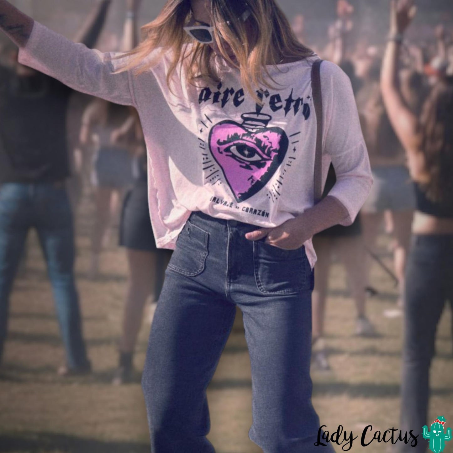 Camiseta Salvaje como novedad exclusiva de Aire Retro en Lady Cactus