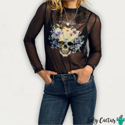 Camiseta Tul Lady Violet de Aire Retro