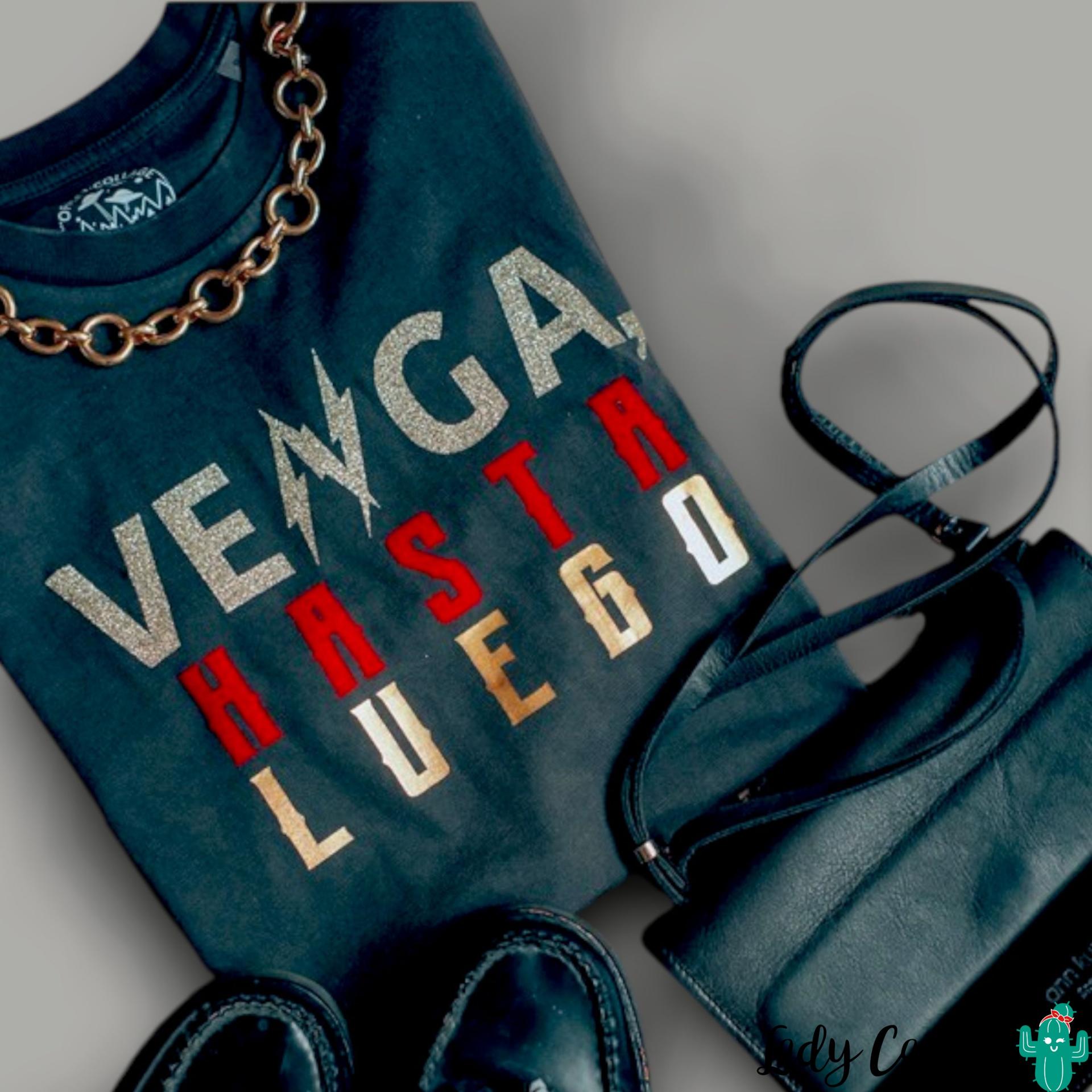 Camiseta Venga Hasta Luego en algodón orgánico sostenible de Offset Collage para comodidad auténtica