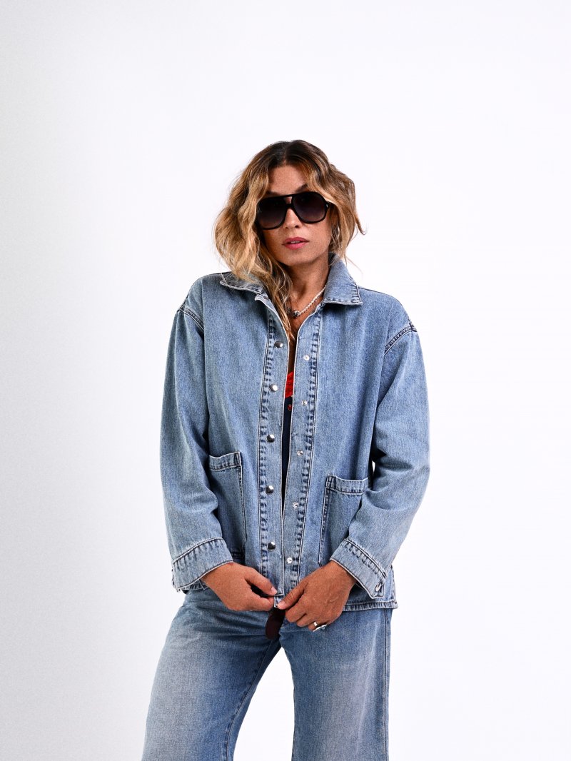 Chaqueta denim "Instante" de Aire Retro
