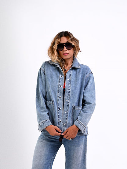 Chaqueta denim "Instante" de Aire Retro