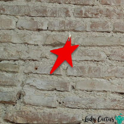 Charm Estrella Rojo Lady Cactus