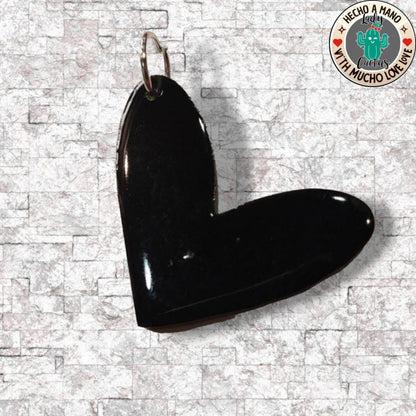 Charm Corazón Negro Lady Cactus