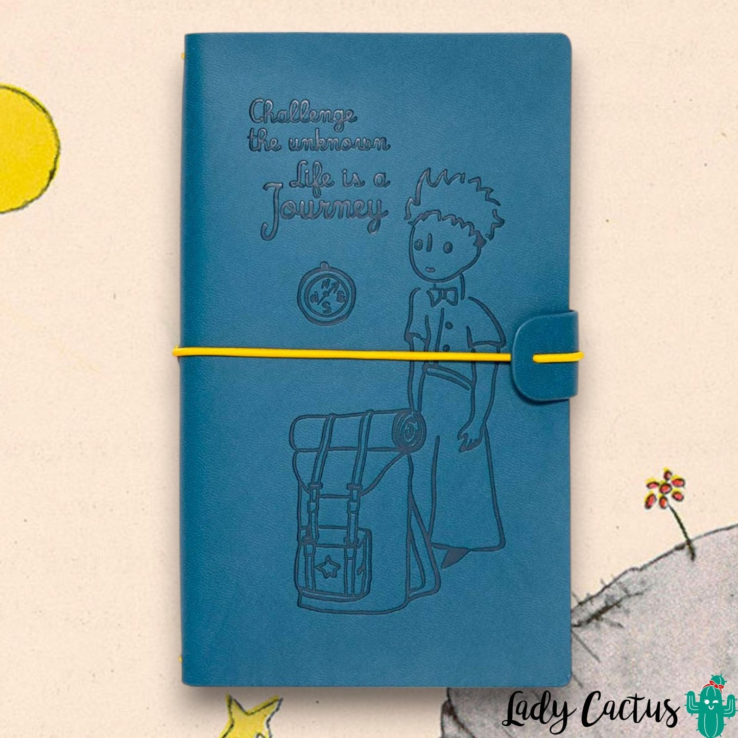 Regalo de papelería original cuaderno de viaje El Principito para mujeres creativas