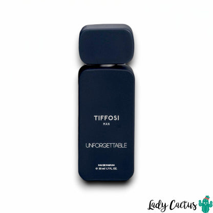 Detalle del diseño del frasco de vidrio azul oscuro de Tiffosi