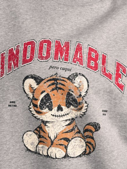 Detalle de la ilustración frontal Indomable