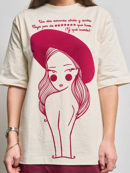 Detalle del estampado floko con ilustración exclusiva de la marca.