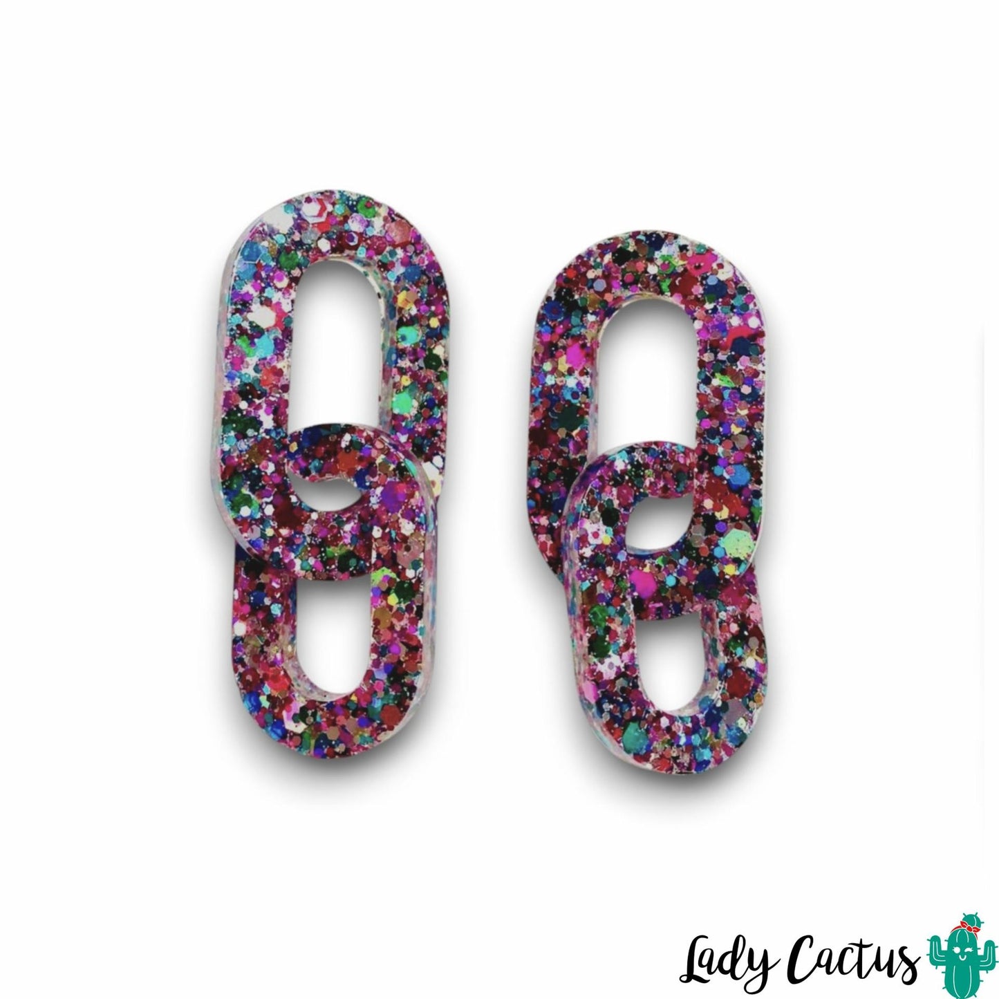 Detalle de los óvalos brillantes de los pendientes Vita Doble Brilli