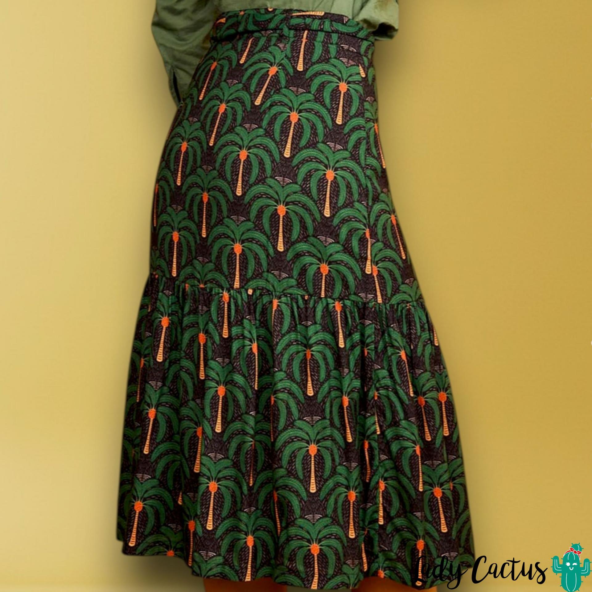 Falda Piña negra con estilo distinguido versátil de Smile