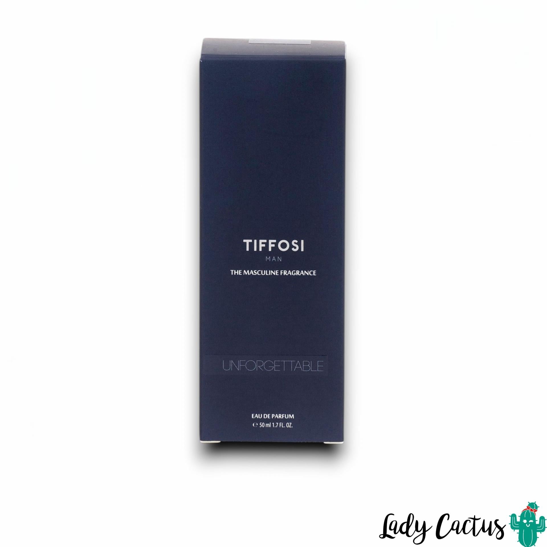 Fragancia elegante y fresca para hombre de la marca Tiffosi