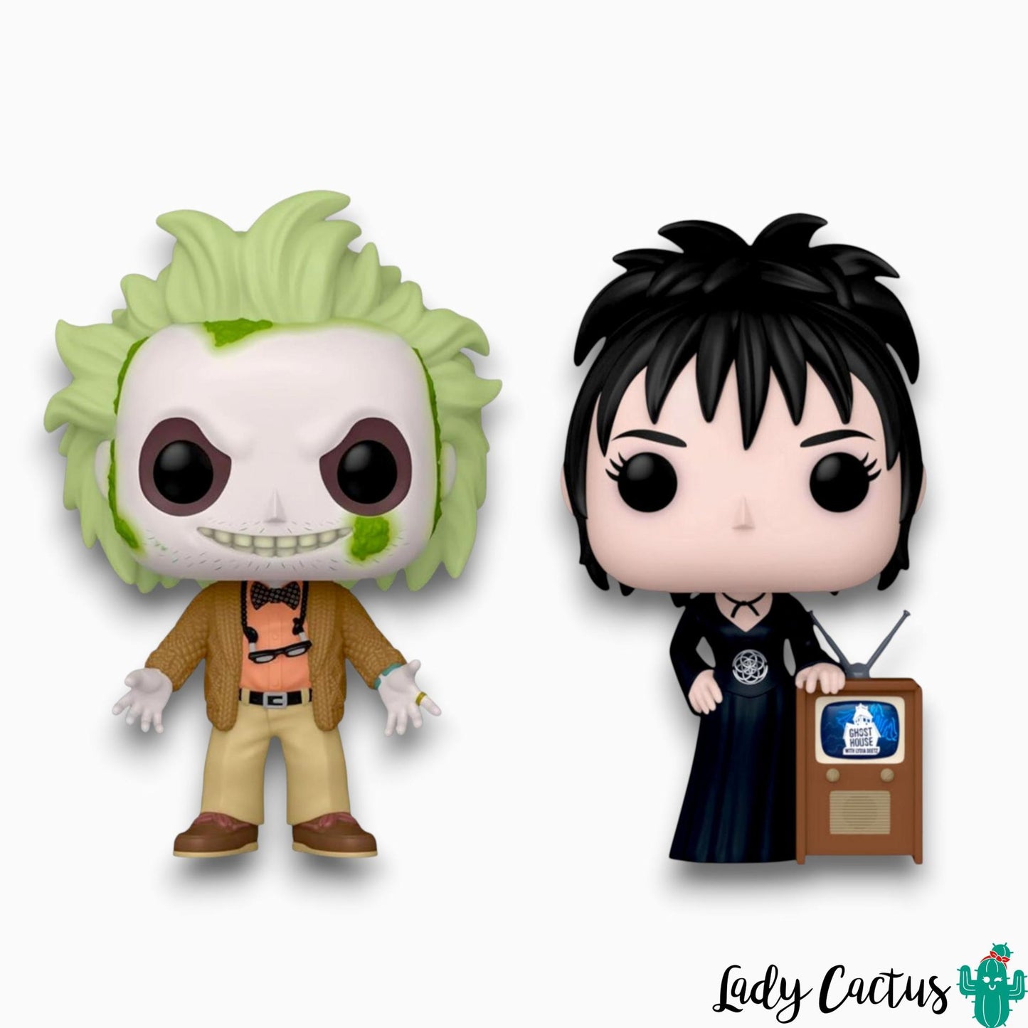 Pack Funko Pop Beetlejuice y Lydia Deetz