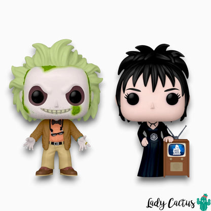 Pack Funko Pop Beetlejuice y Lydia Deetz