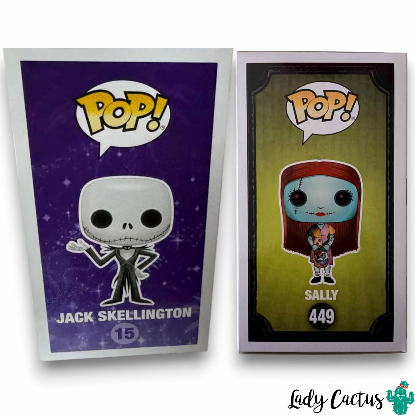 Pack Funko Pop Disney Pesadilla Antes Navidad Jack y Sally