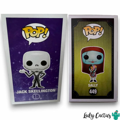 Pack Funko Pop Disney Pesadilla Antes Navidad Jack y Sally