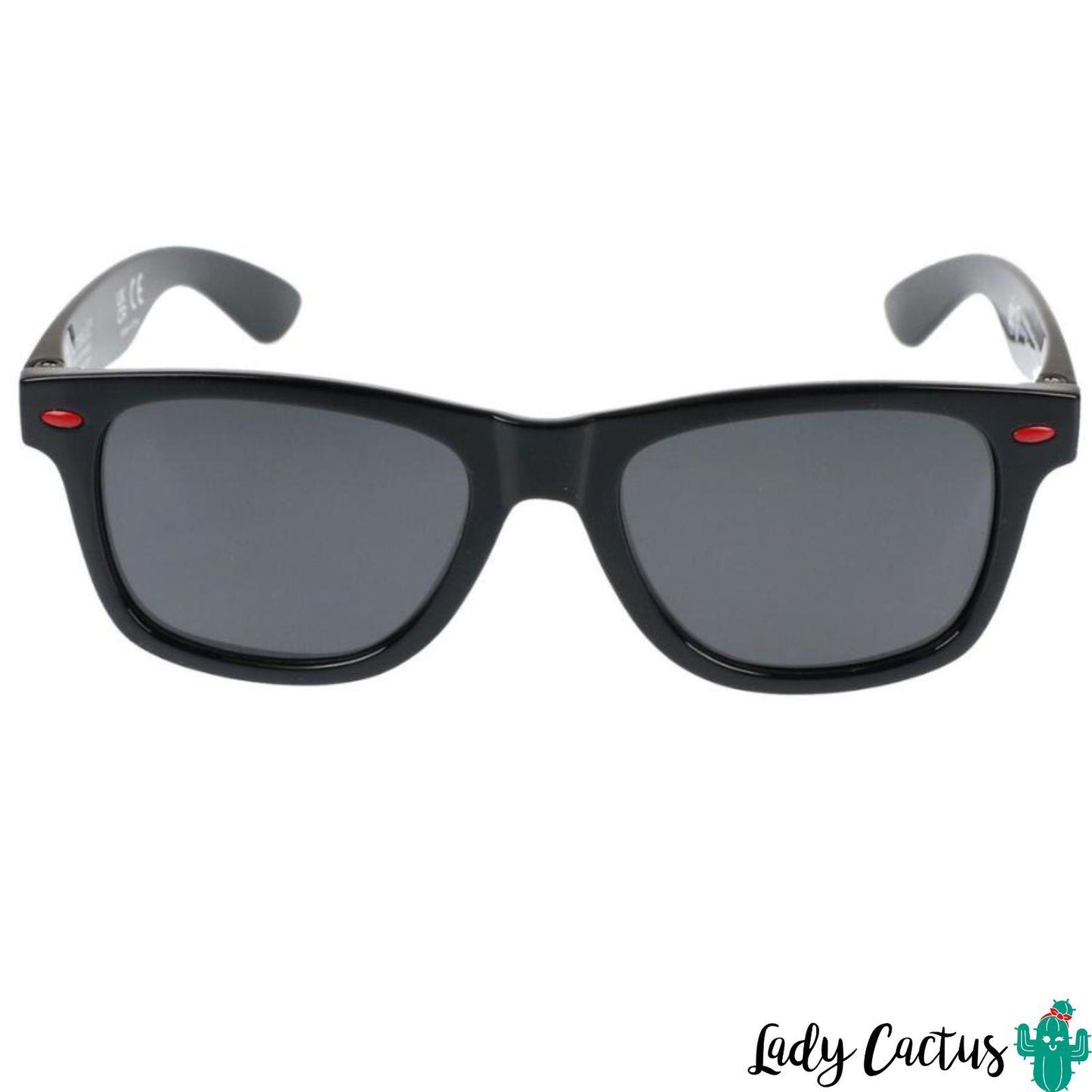 Detalle de las lentes anti-UV de las gafas Batman de Numskull