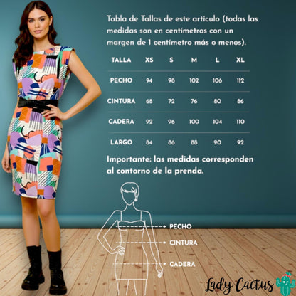 Guía de tallas del Vestido Rosemary de Minueto