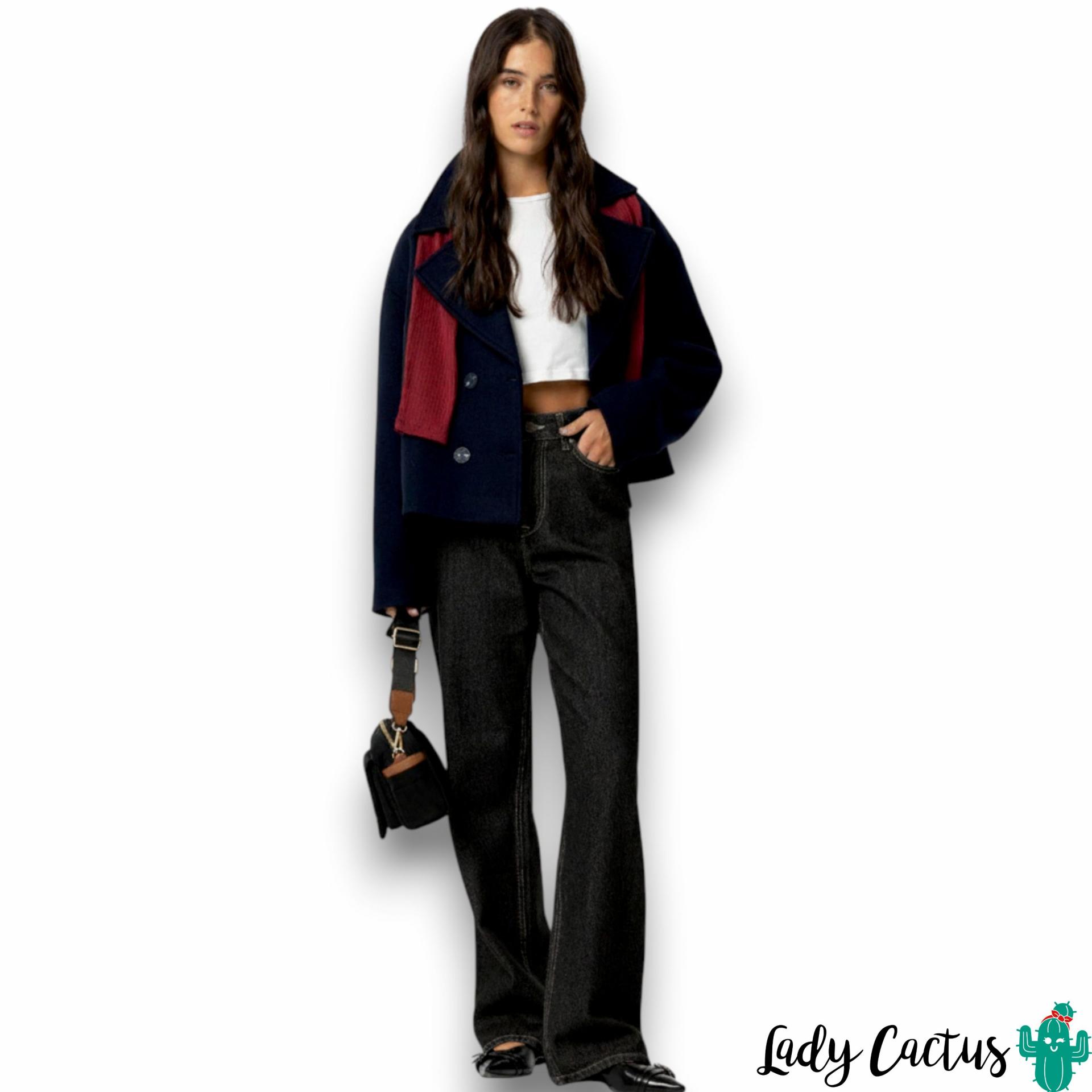 Jeans Tiffosi en look rockero elegante europeo