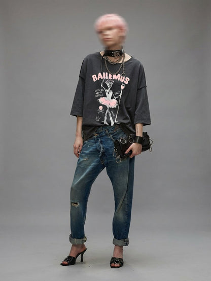 Jersey gris fino de la marca Aire Retro, disponible en Lady Cactus.