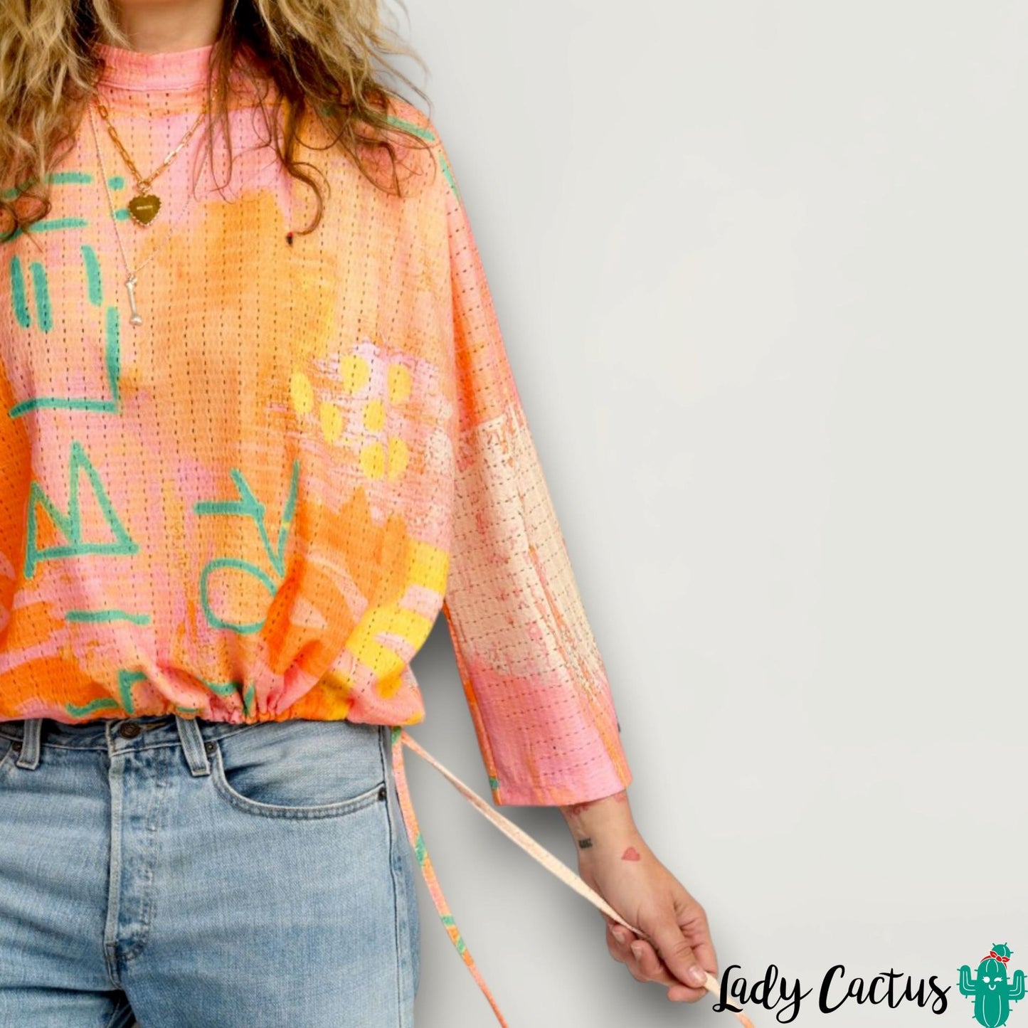 Jersey Fino Posible con diseño original español de Aire Retro en Lady Cactus