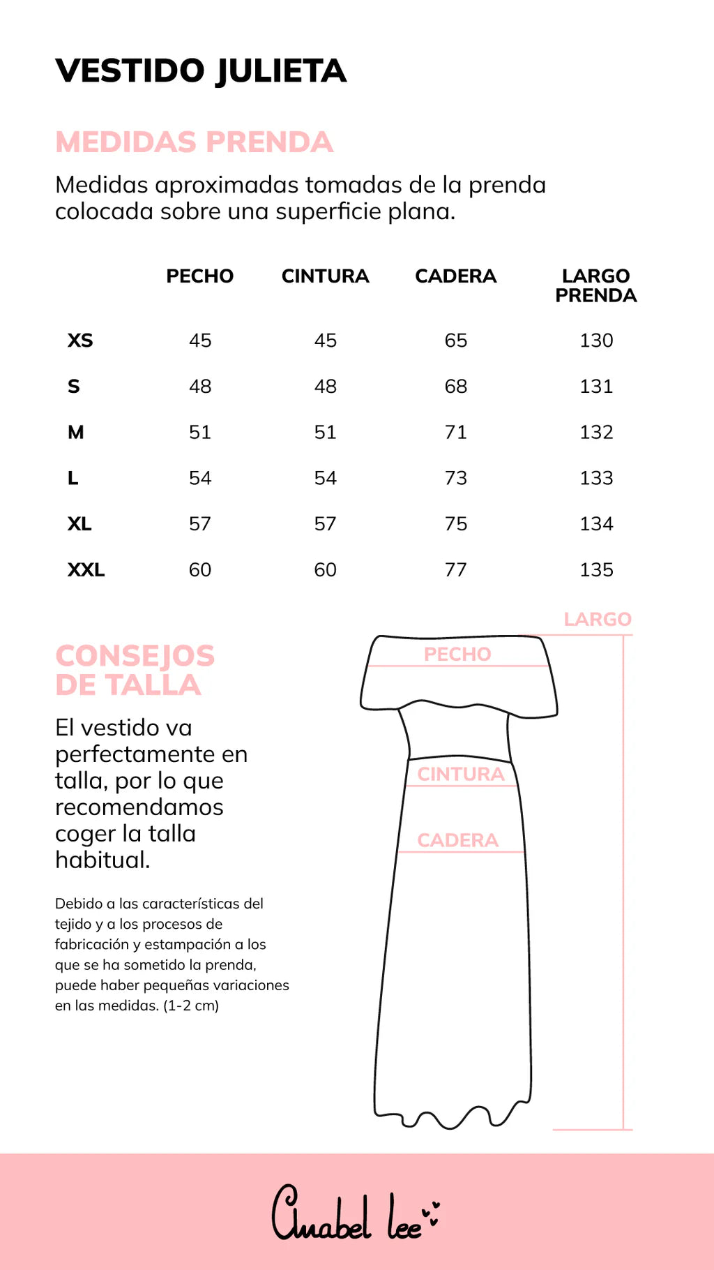 Vestido Julieta de Anabel Lee