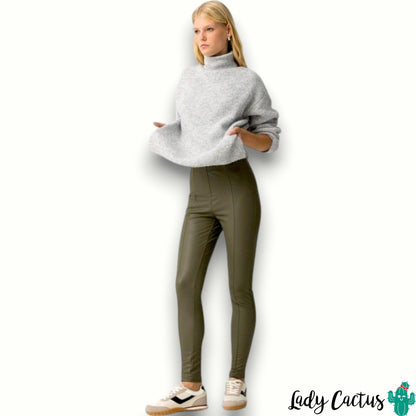 Leggings cintura alta para ajuste favorecedor y cómodo