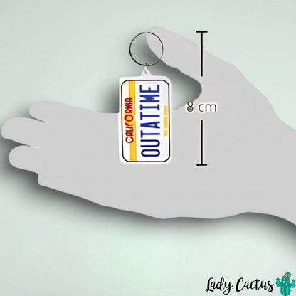 Llavero Regreso Al Futuro Outatime