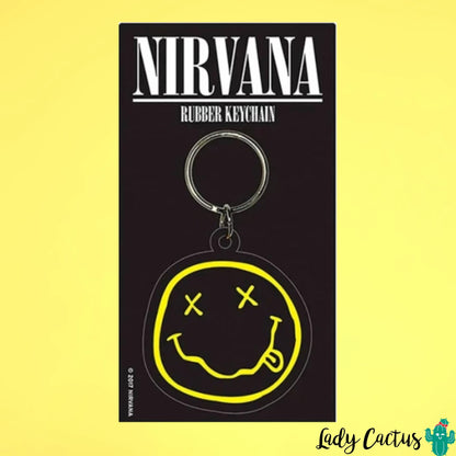 Llavero Nirvana Smiley