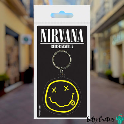 Llavero Nirvana Smiley