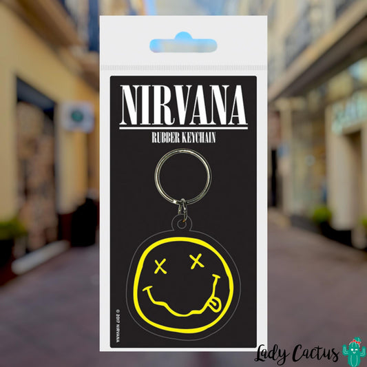 Llavero Nirvana Smiley