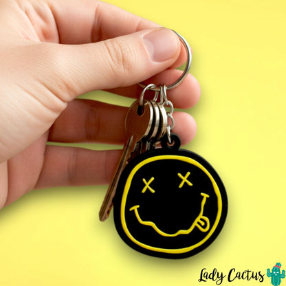Llavero Nirvana Smiley