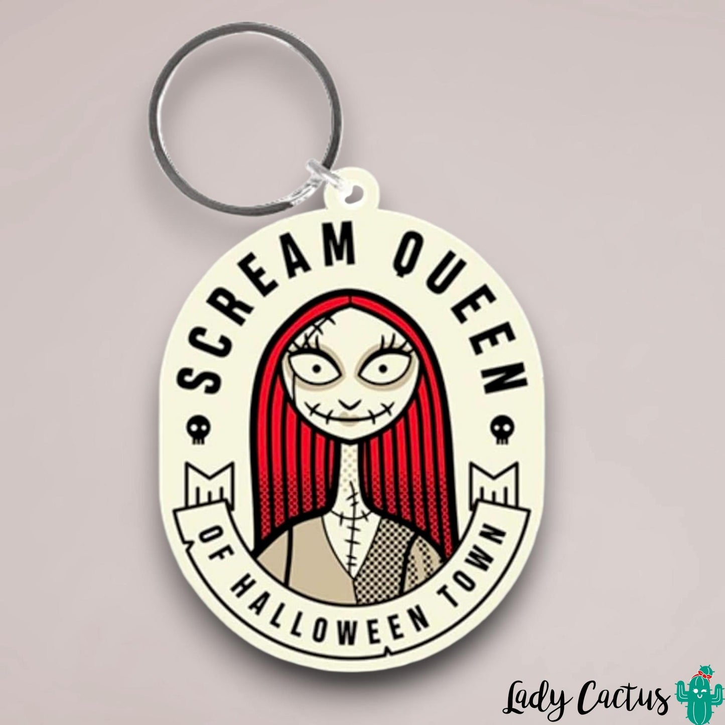 Llavero Sally Scream Queen Pesadilla Antes Navidad