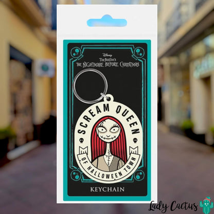 Llavero Sally Scream Queen Pesadilla Antes Navidad